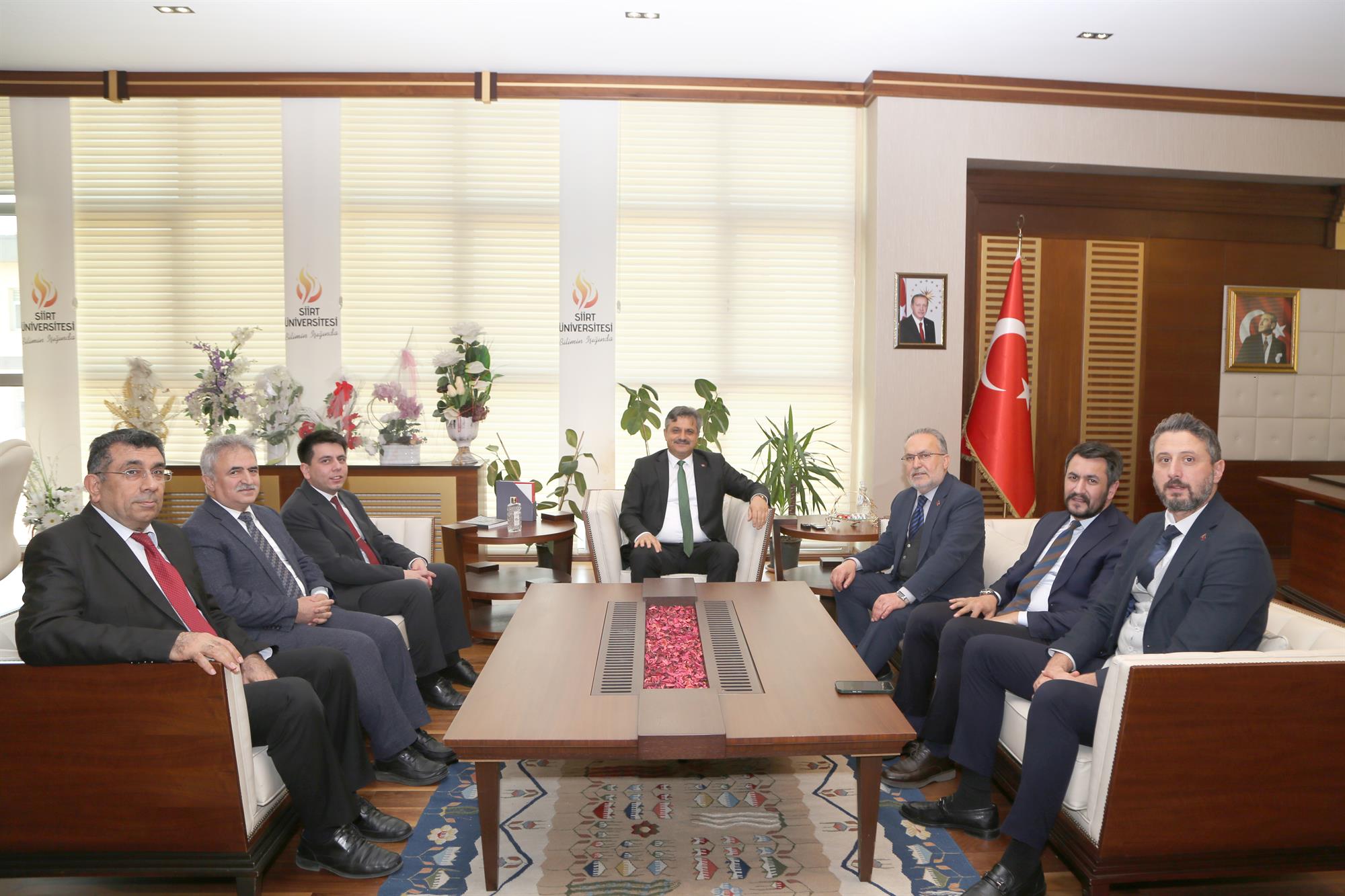 15 Temmuz Derneği’nden Rektörümüz Prof. Dr. Nihat Şındaka Ziyaret